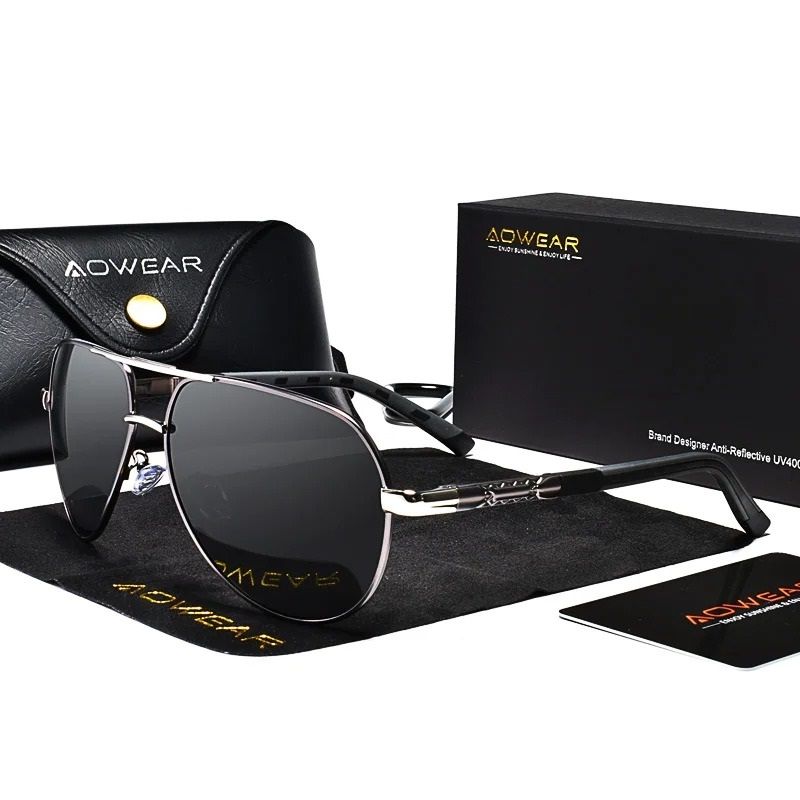 Aviation Polarized Aluminum Sunglasses for Driving & Outdoor Use