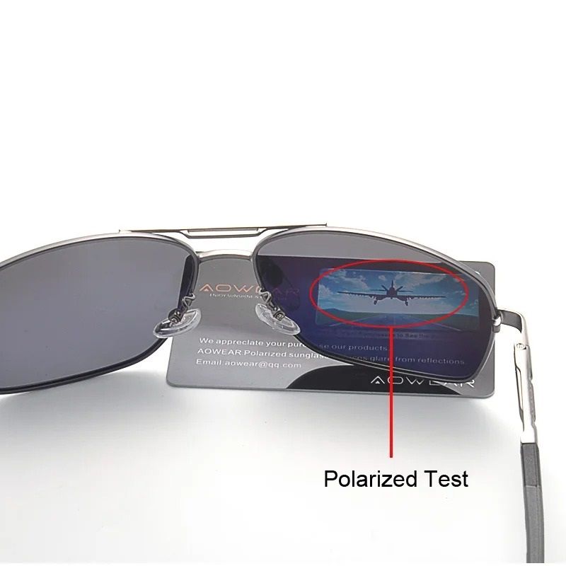 Aviation Polarized Aluminum Sunglasses for Driving & Outdoor Use