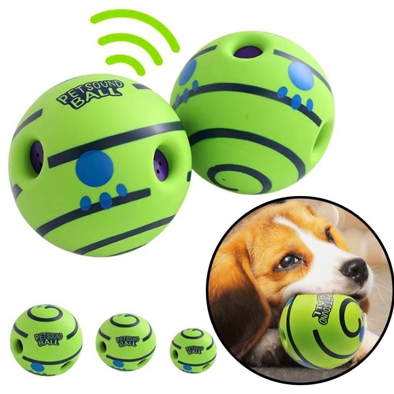 Dog Wobble Wag Giggle Ball Toys for Pets