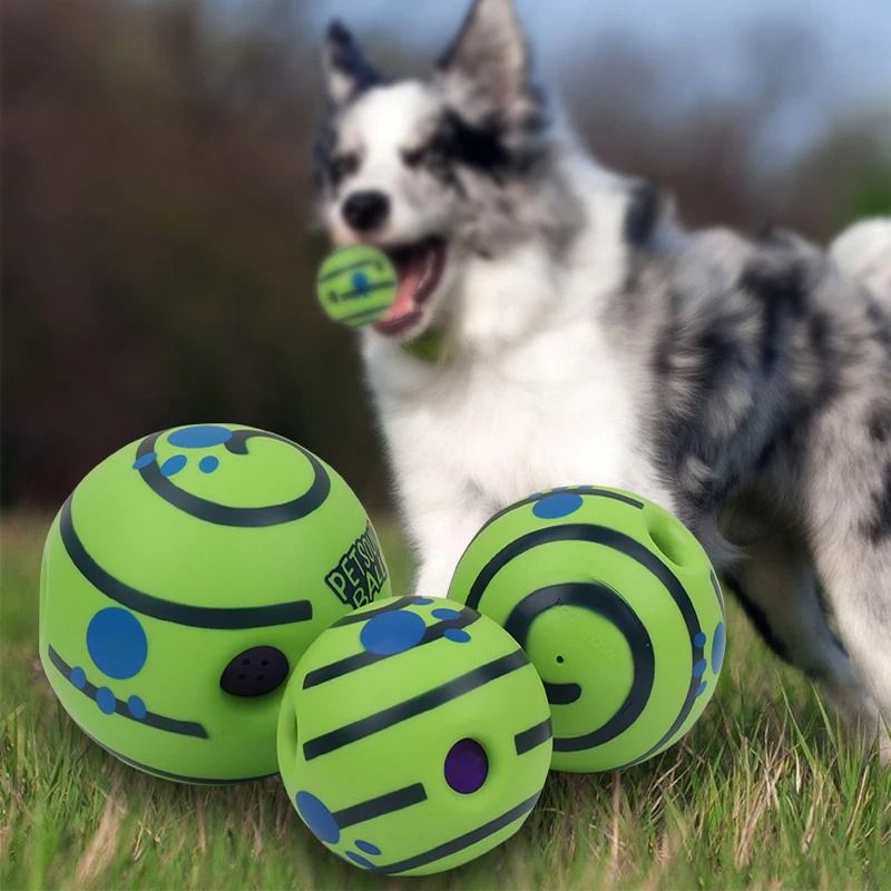 Dog Wobble Wag Giggle Ball Toys for Pets