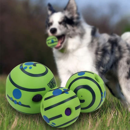 Dog Wobble Wag Giggle Ball Toys for Pets