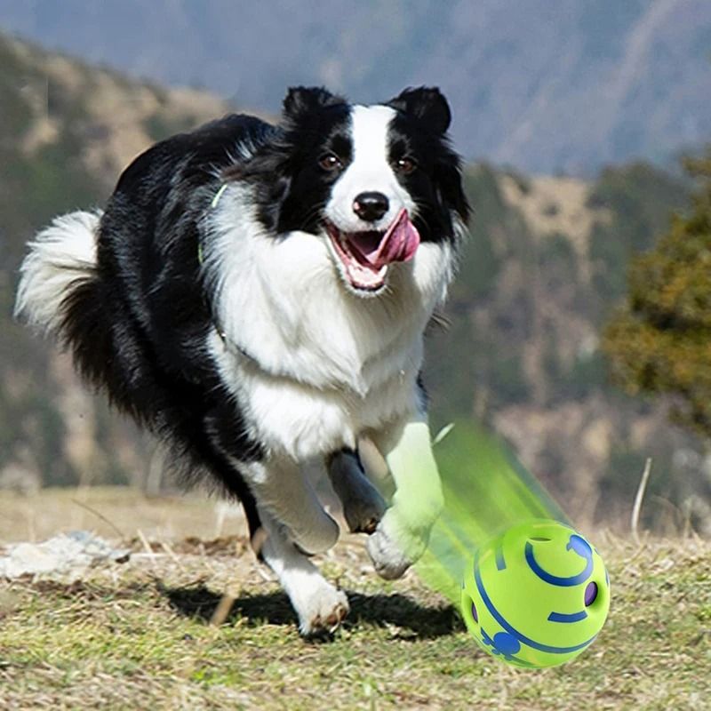 Dog Wobble Wag Giggle Ball Toys for Pets