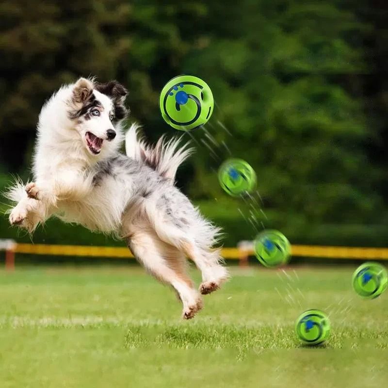 Dog Wobble Wag Giggle Ball Toys for Pets