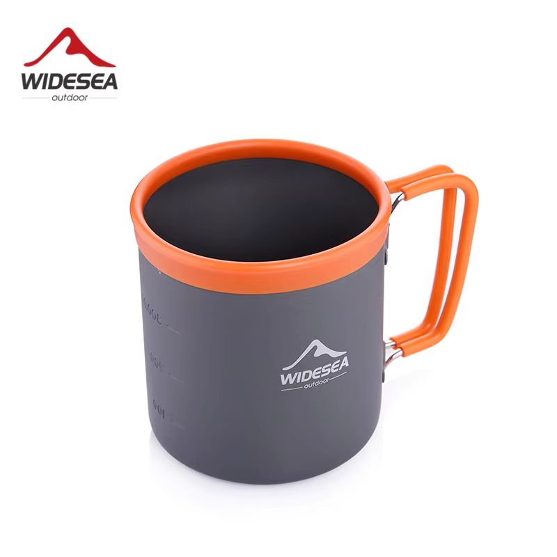 Widesea Lightweight Aluminum Camping Mug – Durable Outdoor Cup for Hiking, Trekking & Travel
