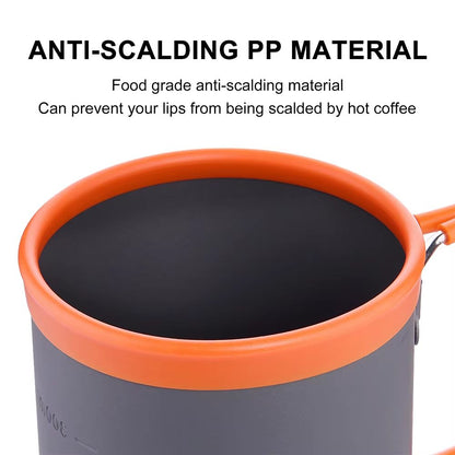Widesea Lightweight Aluminum Camping Mug – Durable Outdoor Cup for Hiking, Trekking & Travel