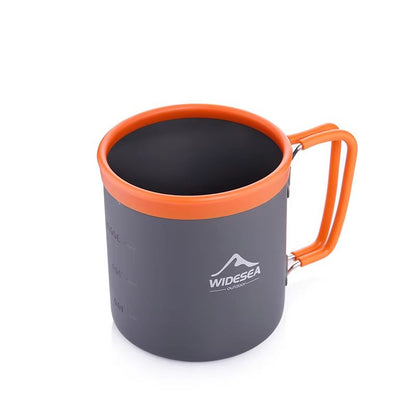Widesea Lightweight Aluminum Camping Mug – Durable Outdoor Cup for Hiking, Trekking & Travel