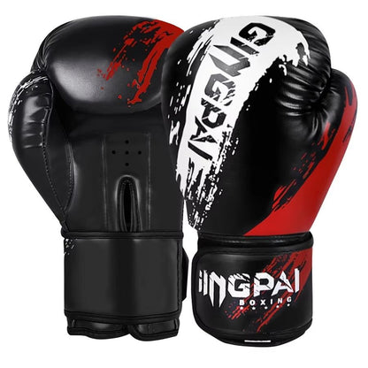 Adult Boxing Gloves for Training and Sparring with Wrist Support