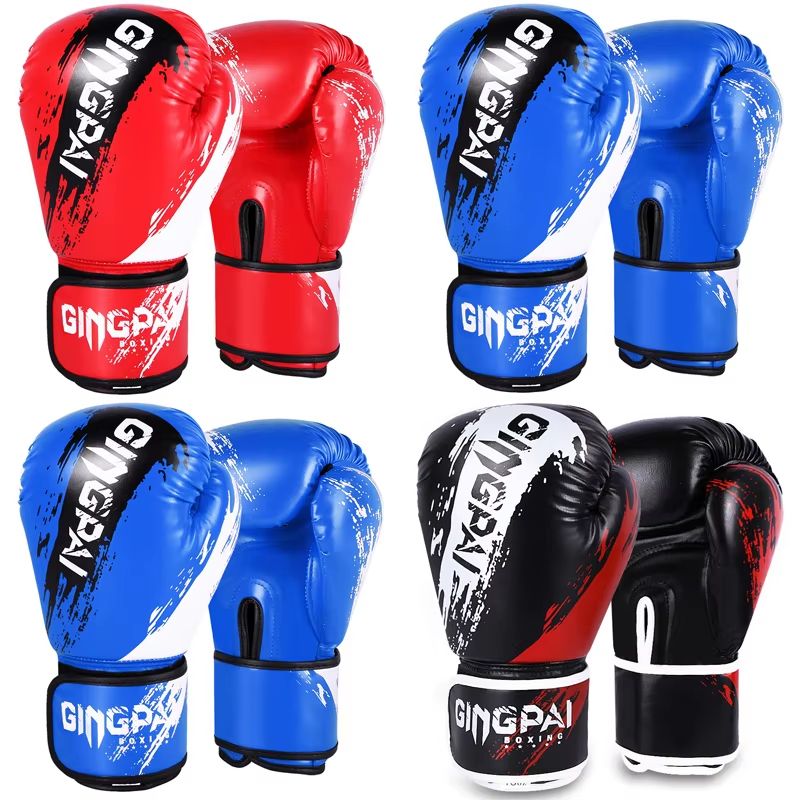 Adult Boxing Gloves for Training and Sparring with Wrist Support