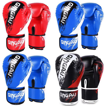 Adult Boxing Gloves for Training and Sparring with Wrist Support