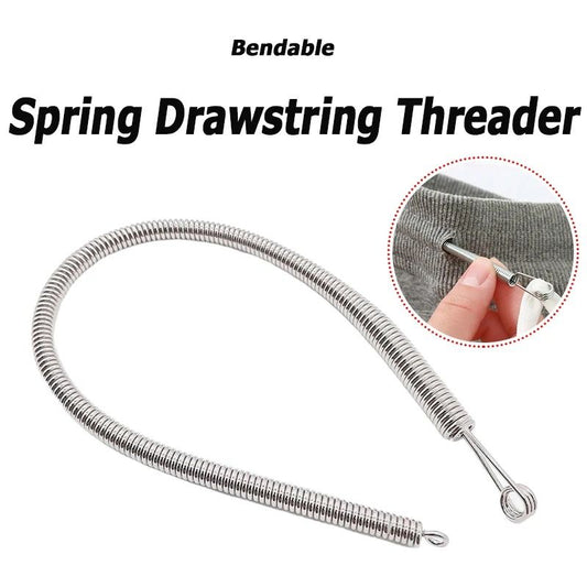 Flexible Spring Drawstring Threader Tool for Pants and Hoodies