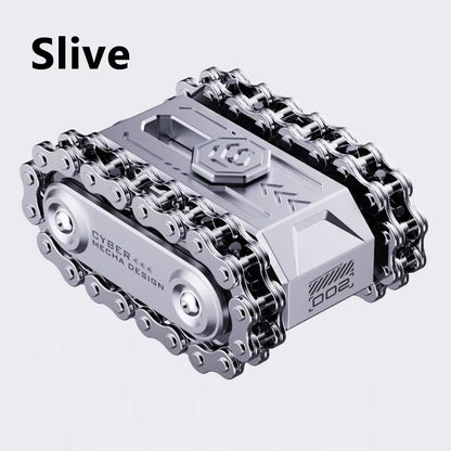 Metal Rotating Tank Fidget Toy – Tactical Magnetic EDC Spinner & Stress Reliever