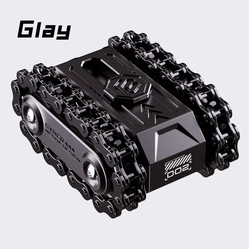 Metal Rotating Tank Fidget Toy – Tactical Magnetic EDC Spinner & Stress Reliever
