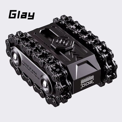 Metal Rotating Tank Fidget Toy – Tactical Magnetic EDC Spinner & Stress Reliever
