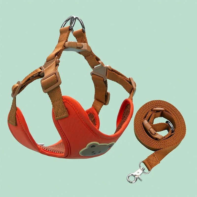 Pet Dog Harness and Leash Set for Small and Medium Pets