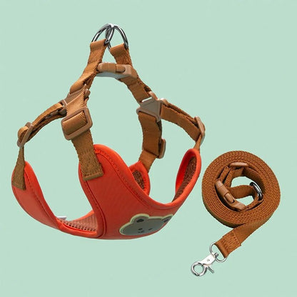 Pet Dog Harness and Leash Set for Small and Medium Pets