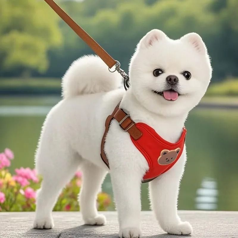 Pet Dog Harness and Leash Set for Small and Medium Pets