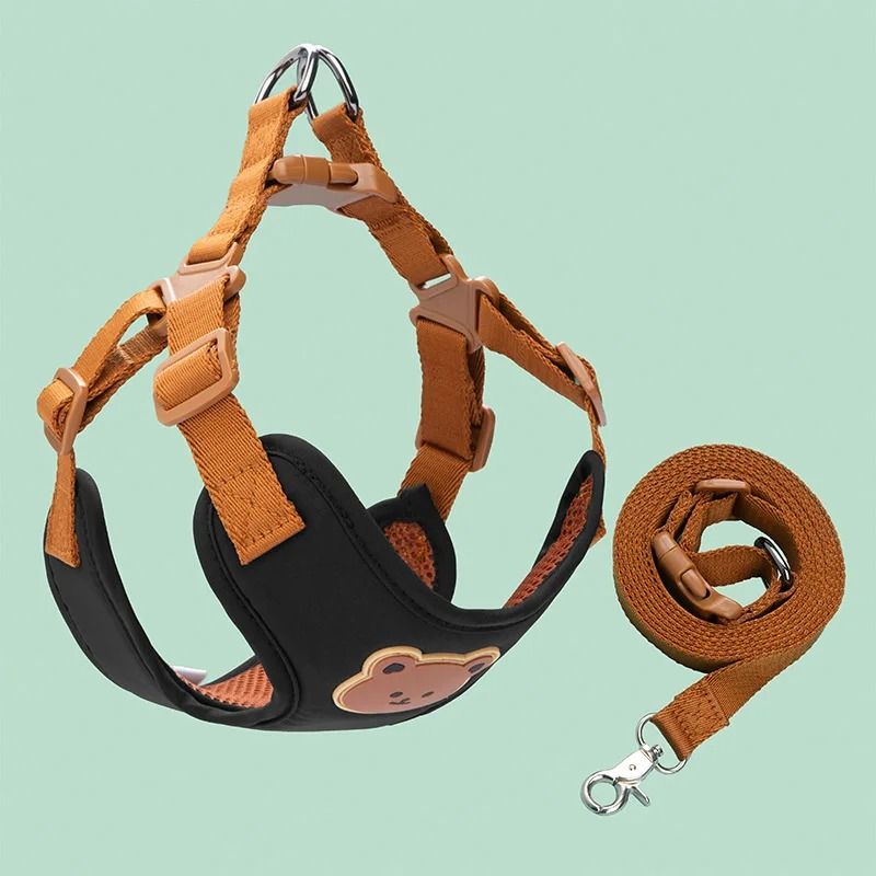 Pet Dog Harness and Leash Set for Small and Medium Pets