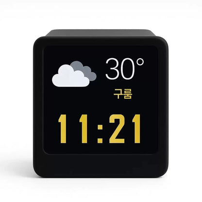 Mini WiFi Weather Clock – Animated Desktop Weather Station with Time, Forecast, and Multi-Functional Display