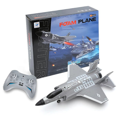 Four Channel Remote Control Fighter Jet with Brushless Motor and Fixed Wing Design