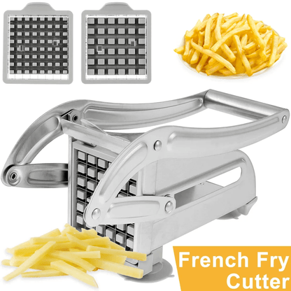 Stainless Steel Manual Potato Cutter and French Fries Slicer