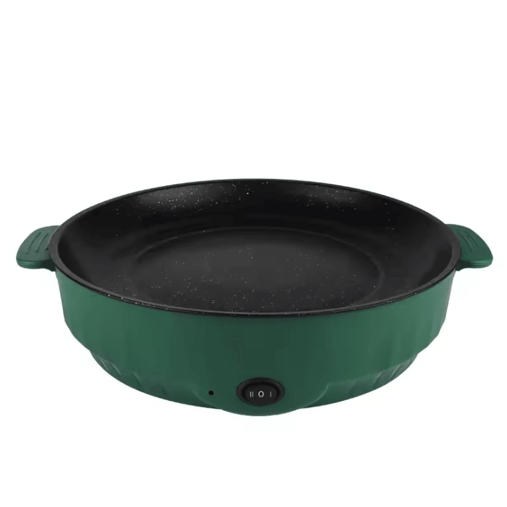 Electric MultiCooker with Non Stick Frying Pan for Steaks, Fish, and Omelettes