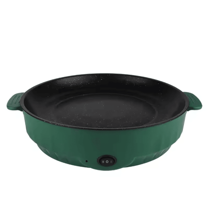 Electric MultiCooker with Non Stick Frying Pan for Steaks, Fish, and Omelettes