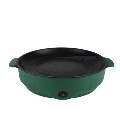 Electric MultiCooker with Non Stick Frying Pan for Steaks, Fish, and Omelettes