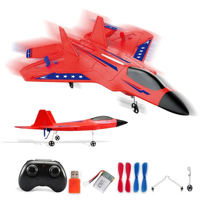 Remote Control Foam Jet Aircraft with LED Lights