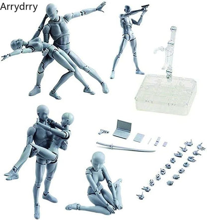Drawing Figurines Body Kun PVC Movable Model