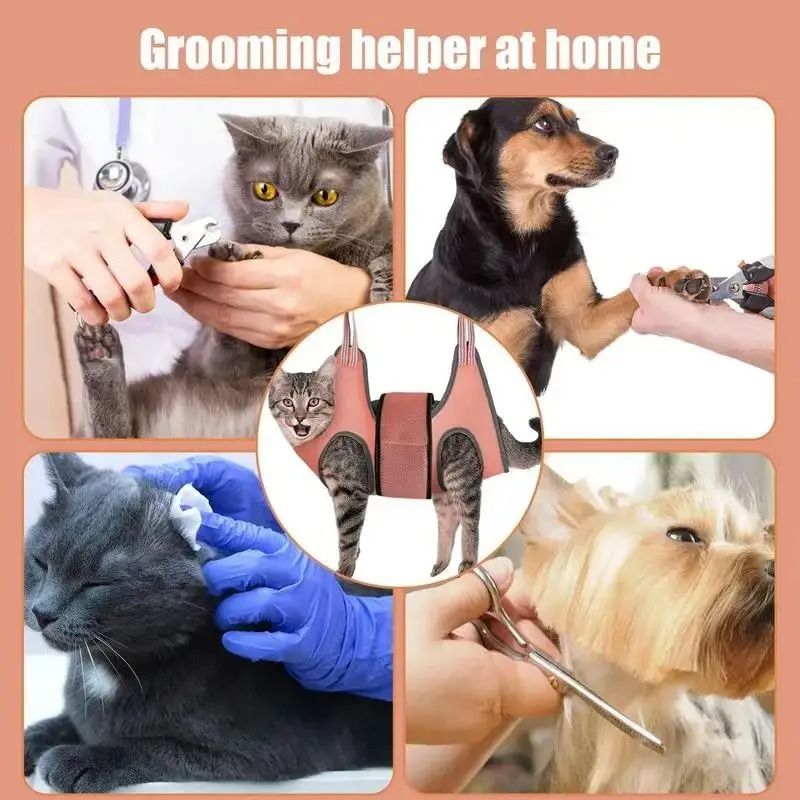 Pet Grooming Hammock Helper for Cats and Dogs