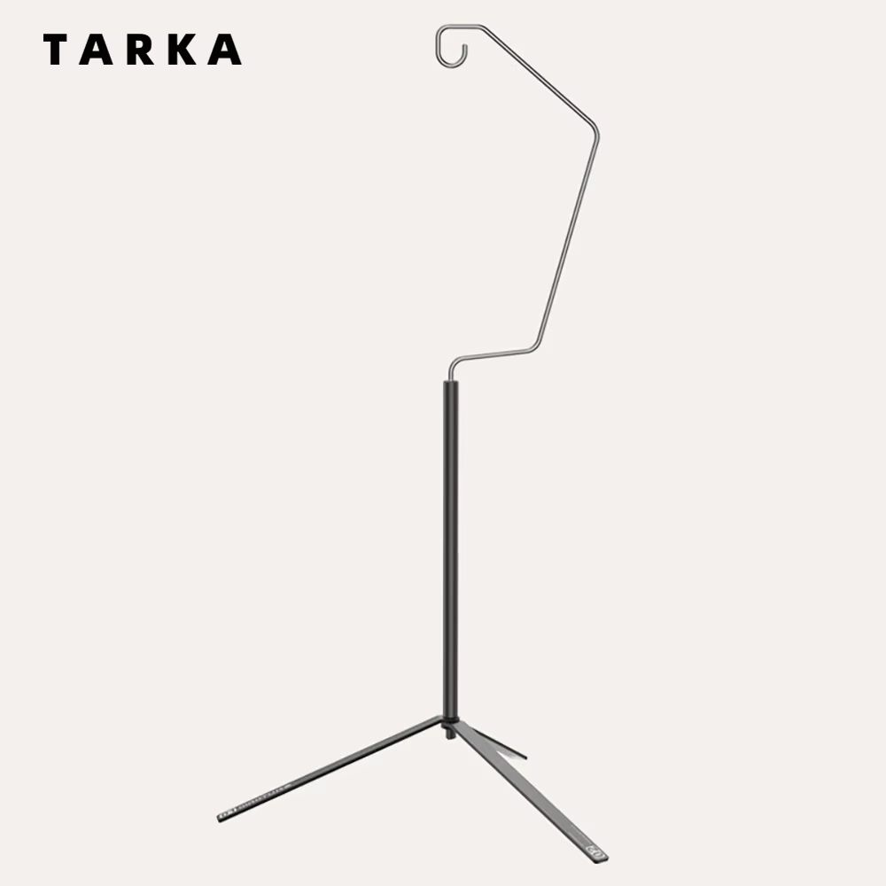 TARKA Ultralight Lantern Stand – Portable Tabletop Light Holder and Detachable Outdoor Camping Lantern Hanger