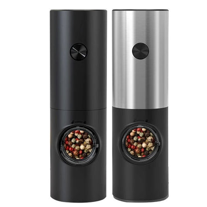 Electric Automatic Salt & Pepper Grinder with LED Light and Adjustable Coarseness