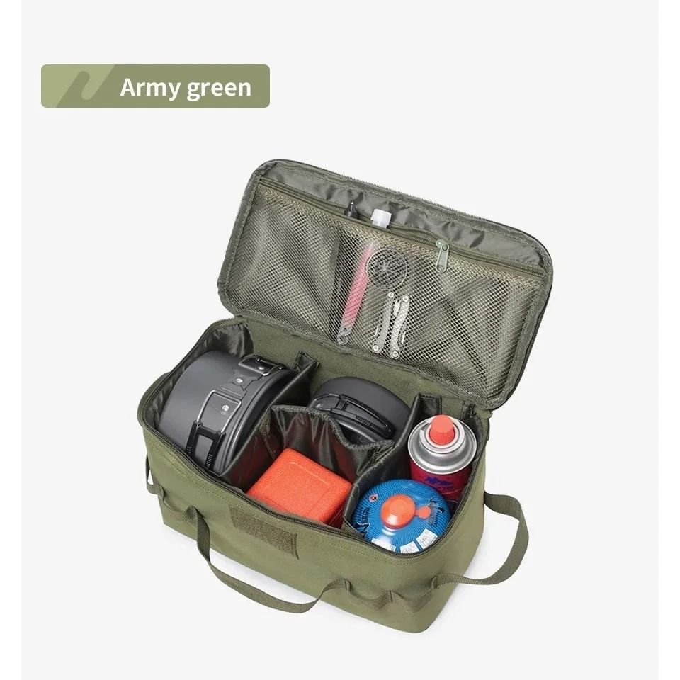 Outdoor Camping Gas Tank Storage Bag with Large Capacity for Tools and Cookware