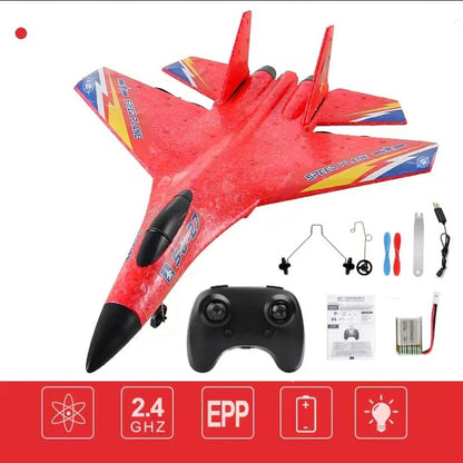 Remote Control Airplane with Gyro Stabilizer and Night Lights