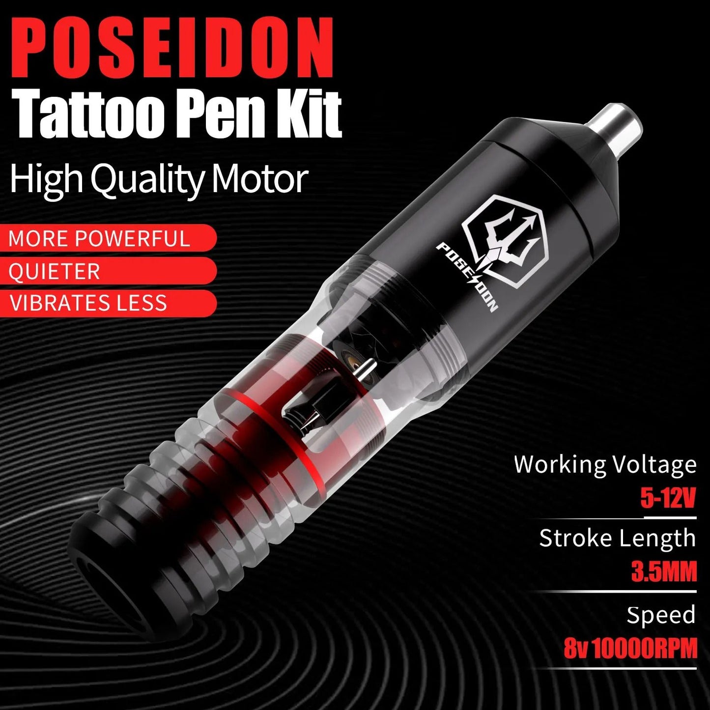 Professional Tattoo Pen Kit for Permanent Makeup and Body Art
