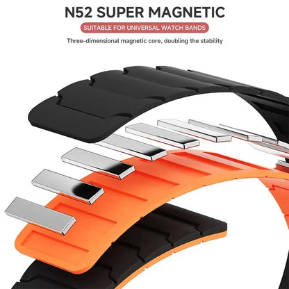 Magnetic Silicone Loop Strap for Samsung Galaxy Watch 8