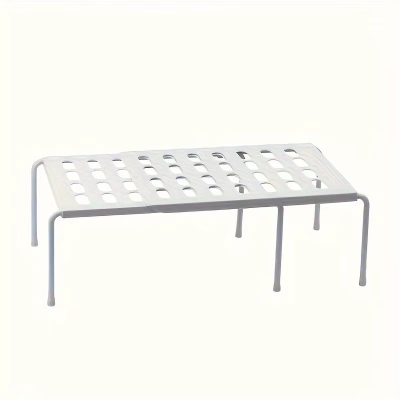 FlexiStack Adjustable Multi-Tier Shoe Rack Organizer – Space-Saving Plastic Storage Shelf for Home, Dorm & Closet