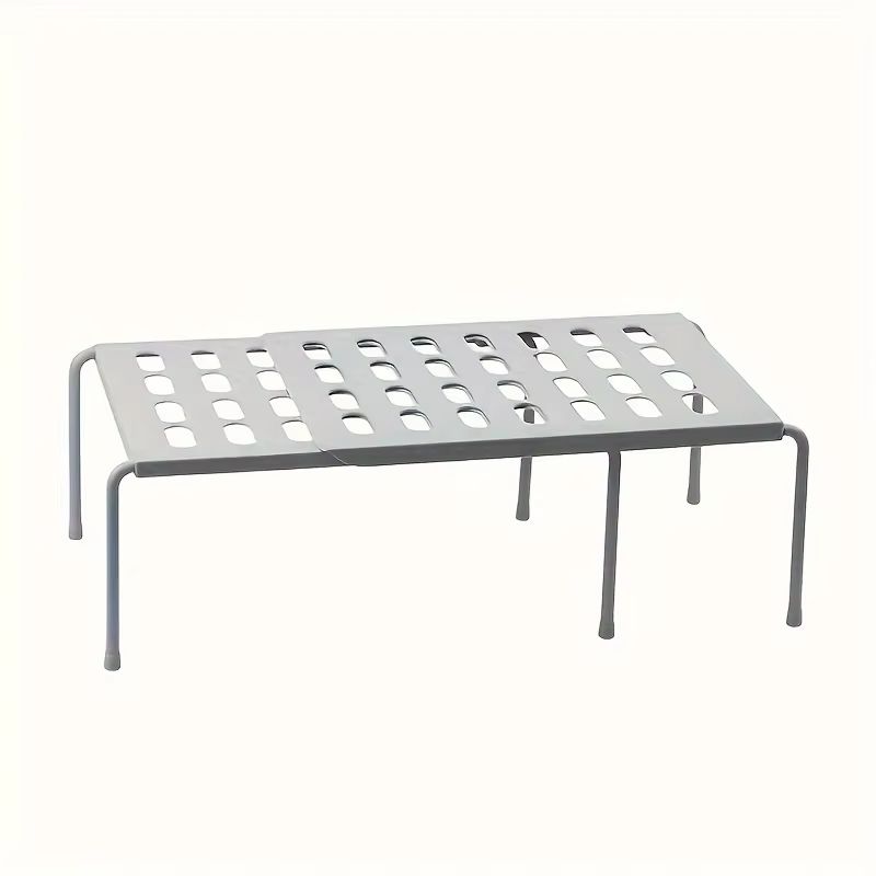 FlexiStack Adjustable Multi-Tier Shoe Rack Organizer – Space-Saving Plastic Storage Shelf for Home, Dorm & Closet