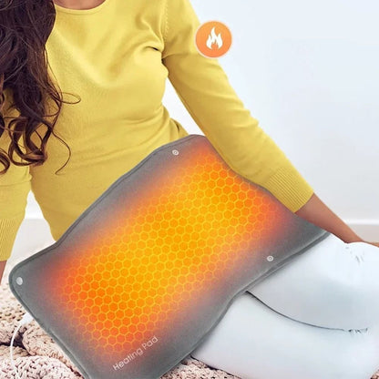 Electric Graphene Heating Blanket USB Hot Compress Pad for Winter Warmth