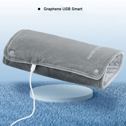 Electric Graphene Heating Blanket USB Hot Compress Pad for Winter Warmth