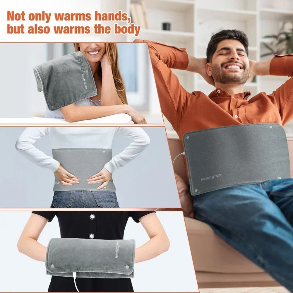 Electric Graphene Heating Blanket USB Hot Compress Pad for Winter Warmth