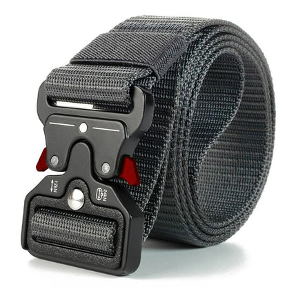 Tactical Canvas Survival Belt for Men