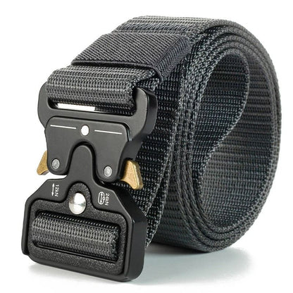 Tactical Canvas Survival Belt for Men