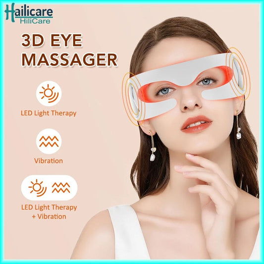 Rechargeable LED Eye Massager for Dark Circles and Eye Fatigue Relief