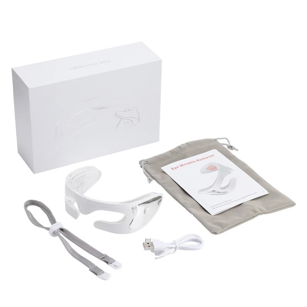 Rechargeable LED Eye Massager for Dark Circles and Eye Fatigue Relief