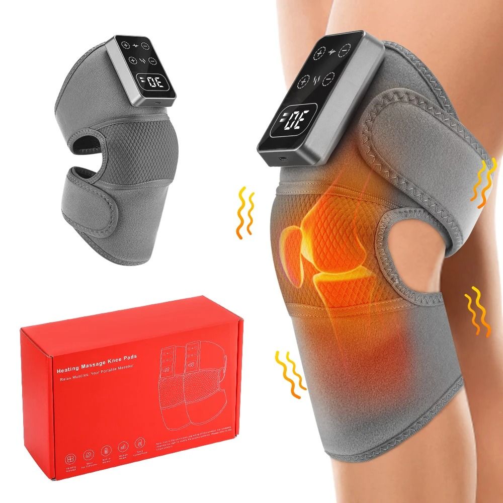 2 in 1 Heating Wrist Guard with Vibration Massage USB Adjustable Hot Compress Wristband