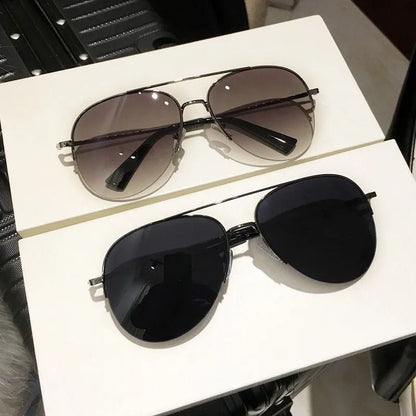 Classic Aviator Metal Frame Sunglasses
