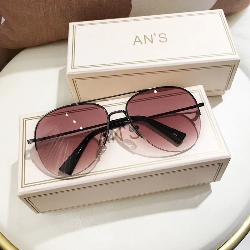 Classic Aviator Metal Frame Sunglasses