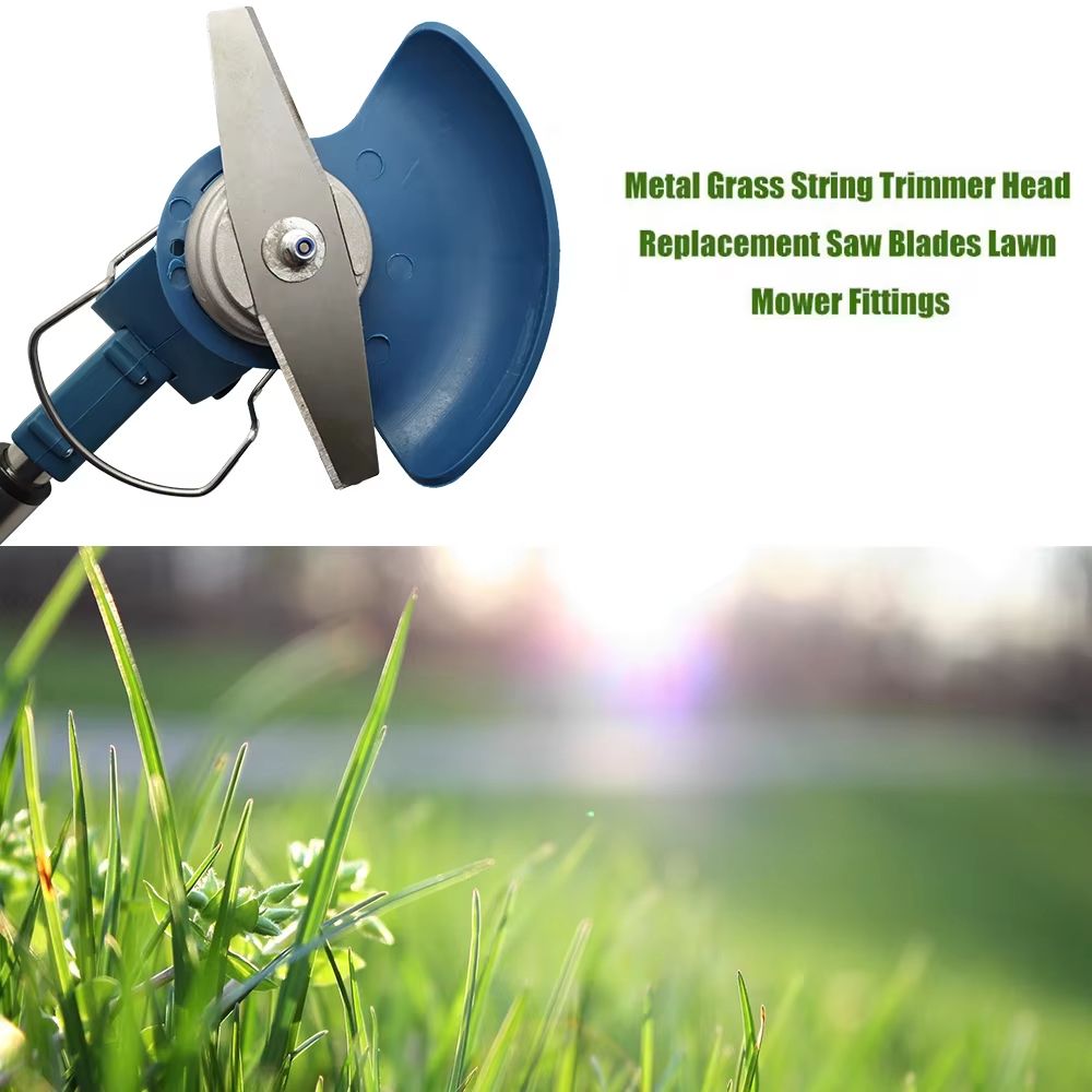 Heavy-Duty 150mm Metal Trimmer Blades – Replacement Saw Blades for Grass Cutter & Lawn Mower