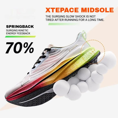 Xtep Mens Running Shoes 2000km 3.0 Lightweight Cushioned Sneakers